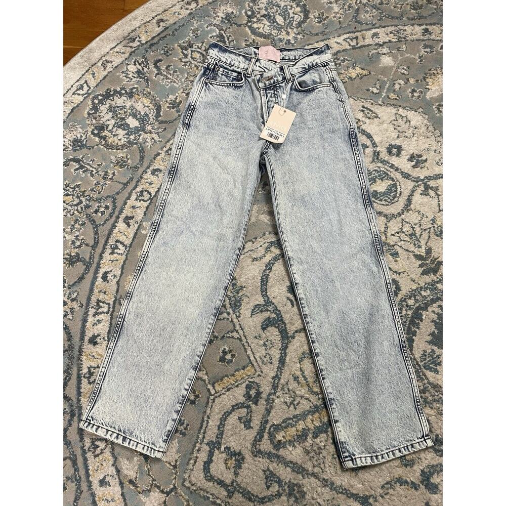 Revice Womens Size 25 90s Baby Joey Wash Jean High Waisted Denim
